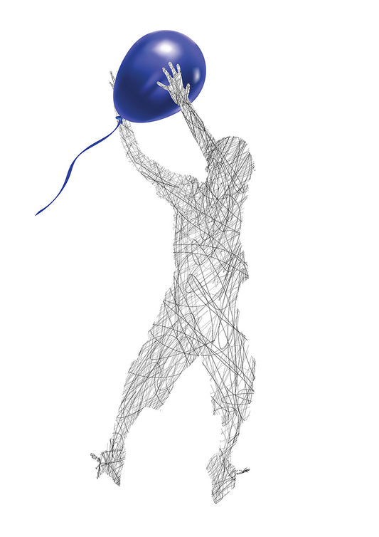 Balloon Boy - Blue - Signed