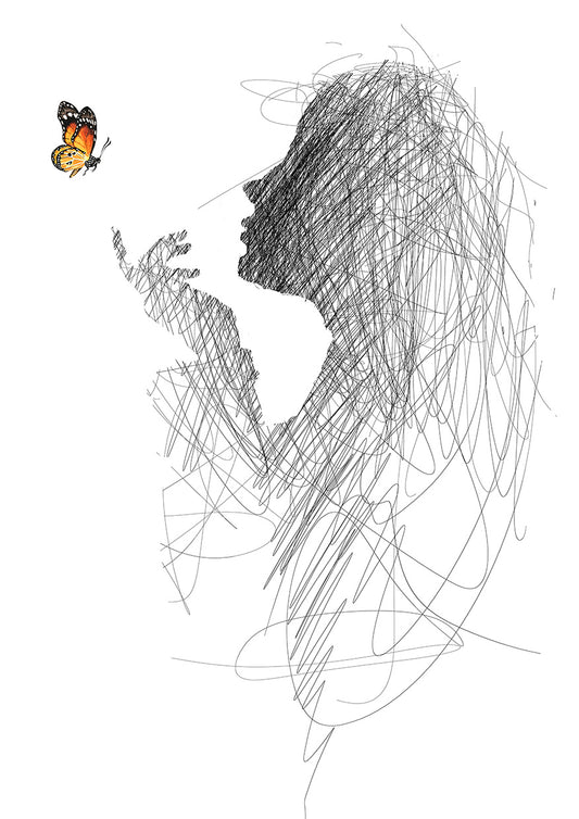 Hello Butterfly  - Signed