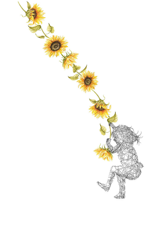 Sunflower Swing   - Signed